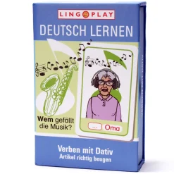 Deutsch lernen: Verben mit Dativ, Artikel richtig beugen