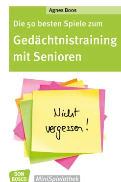 Die 50 besten Spiele zum Gedächtnistraining mit Senioren, MiniSpielothek-Heft