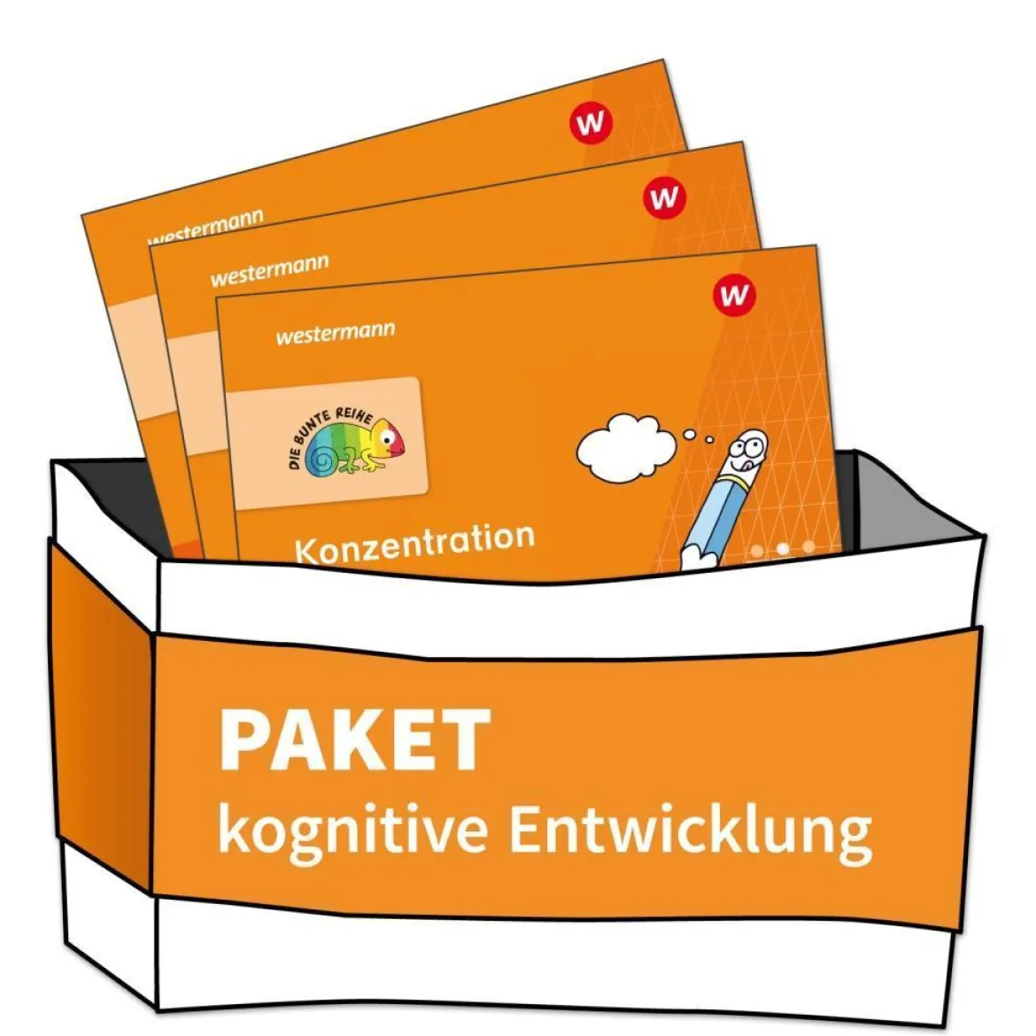 Die bunte Reihe: Paket kognitive Entwicklung, 1.-4. Klasse