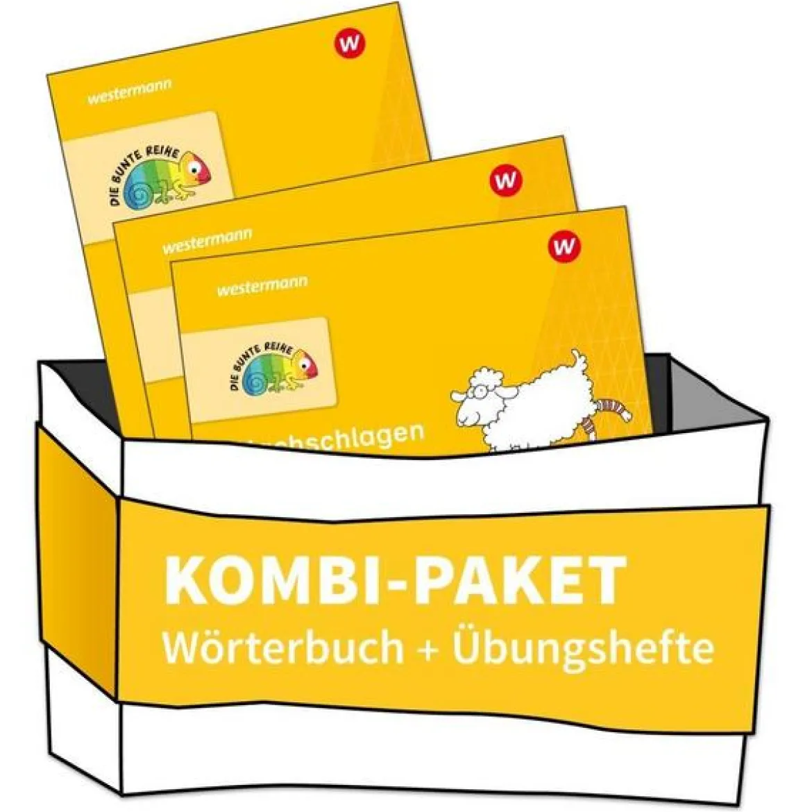 Die Bunte Reihe Paket: Wörterbuch plus Übungshefte