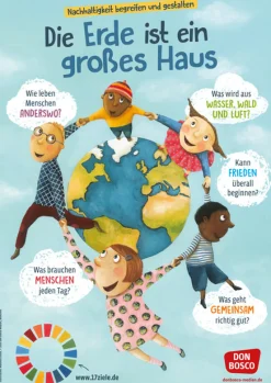 Die Erde ist ein großes Haus, DIN A1 Plakat