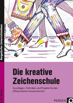 Die kreative Zeichenschule, Buch, 5. bis 10. Klasse