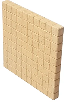 Dienes, 10 Hunderterplatten, aus ReWOOD® natur