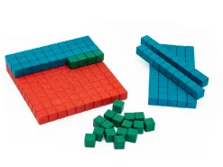Dienes Schülerset, COMPUTANDI MINI, 31-teilig, aus RE-Wood® bunt