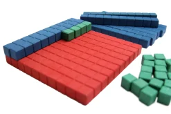 Dienes Schülerset, COMPUTANDI MINI, 31-teilig, aus RE-Wood® bunt