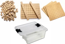 Dienes 432 Teile aus ReWOOD® Set II natur