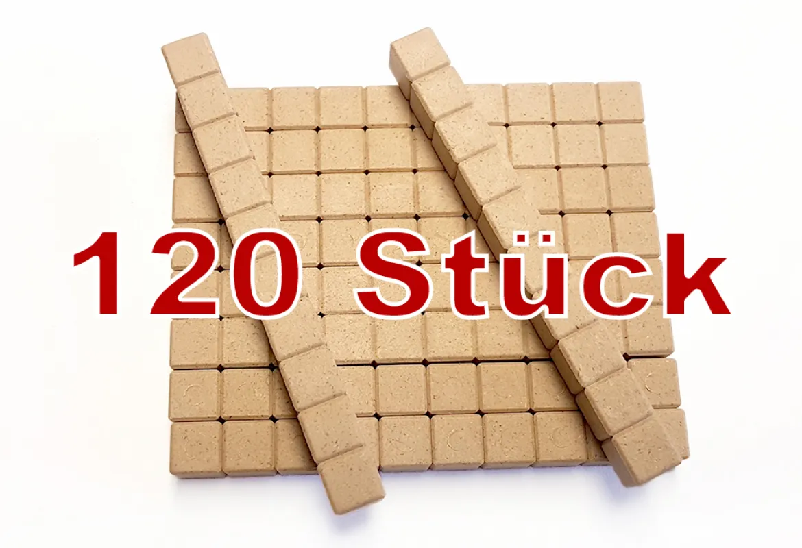 Dienes 432 Teile aus ReWOOD® Set I natur
