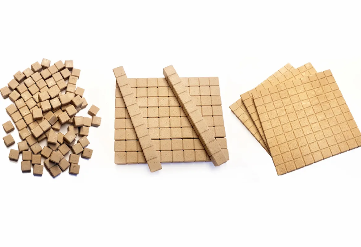 Dienes 432 Teile aus ReWOOD® Set I natur
