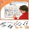 Die Notentafel, magnetisches Material für den Musikunterricht