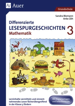 Differenzierte Lesespurgeschichten Mathematik 3
