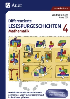 Differenzierte Lesespurgeschichten Mathematik 4