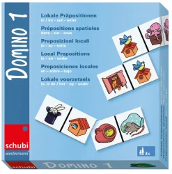 DOMINO 1 Lokale Präpositionen, ab 4 Jahre
