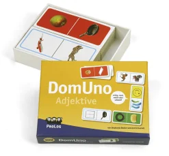 DomUno Adjektive, Sprachlernspiel, ab 5 Jahre