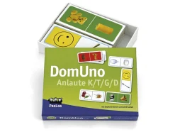 DomUno Anlaute K/G/T/D, Sprachlernspiel, ab 5 Jahre