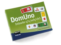 DomUno: Inlaute z/s/sch/ch1, Sprachlernspiel, ab 5 Jahre