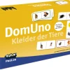 DomUno Kleider der Tiere, Sprachlernspiel, ab 5 Jahre