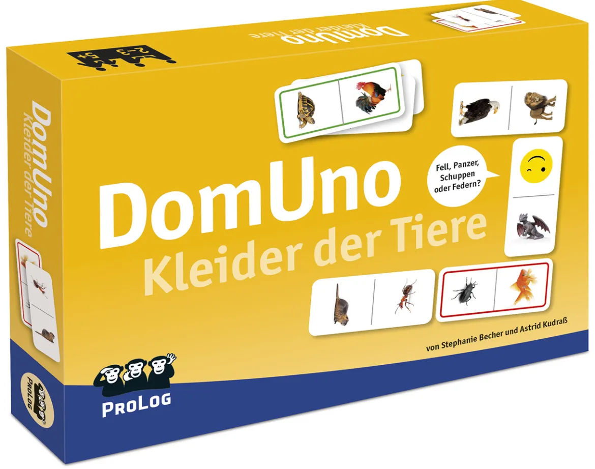 DomUno Kleider der Tiere, Sprachlernspiel, ab 5 Jahre