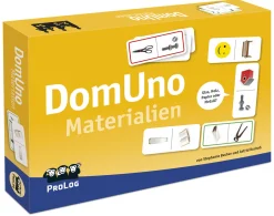 DomUno's 4 - Materialien, Sprachlernspiel, ab 5 Jahre