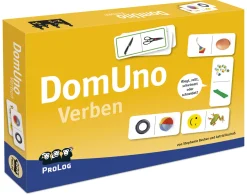 DomUno Verben, Sprachlernspiel, ab 5 Jahre