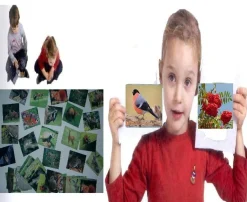 Double Game Lebensraum Hecke, Bodenspiel aus Teppichfliesen