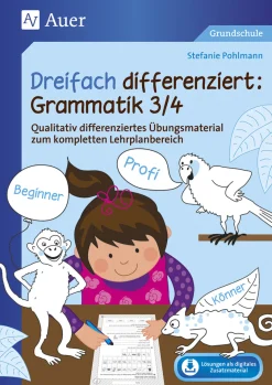 Dreifach differenziert Grammatik 3/4, Buch