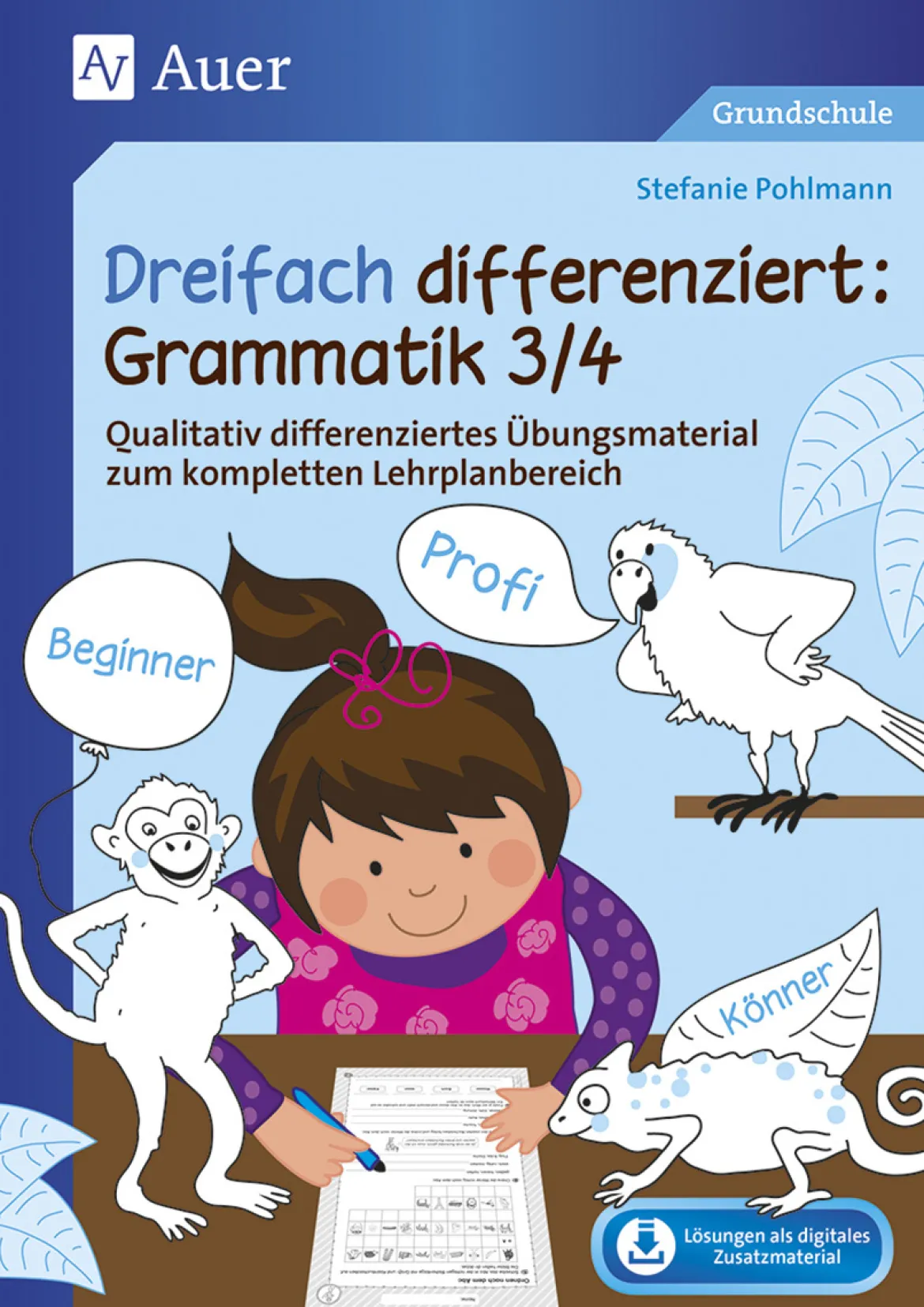 Dreifach differenziert Grammatik 3/4, Buch
