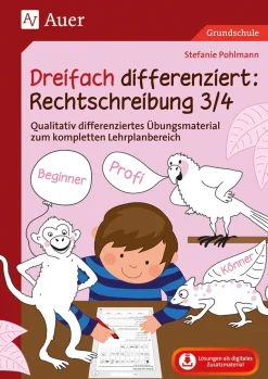 Dreifach differenziert Rechtschreibung 3/4