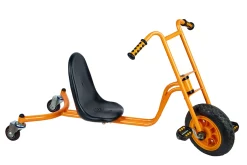 Dreirad mit flexiblen Hinterrädern, Drift Rider, orange, TopTrike Kinderfahrzeug
