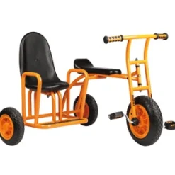 Dreirad mit Seitenwagen, orange, TopTrike Kinderfahrzeug