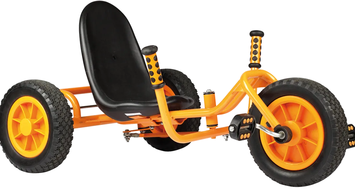 Dreirad mit seitlichem Lenker, Rider, orange, TopTrike Kinderfahrzeug