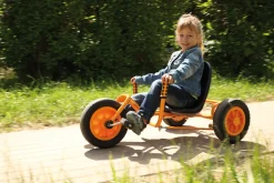 Dreirad mit seitlichem Lenker, Rider, orange, TopTrike Kinderfahrzeug
