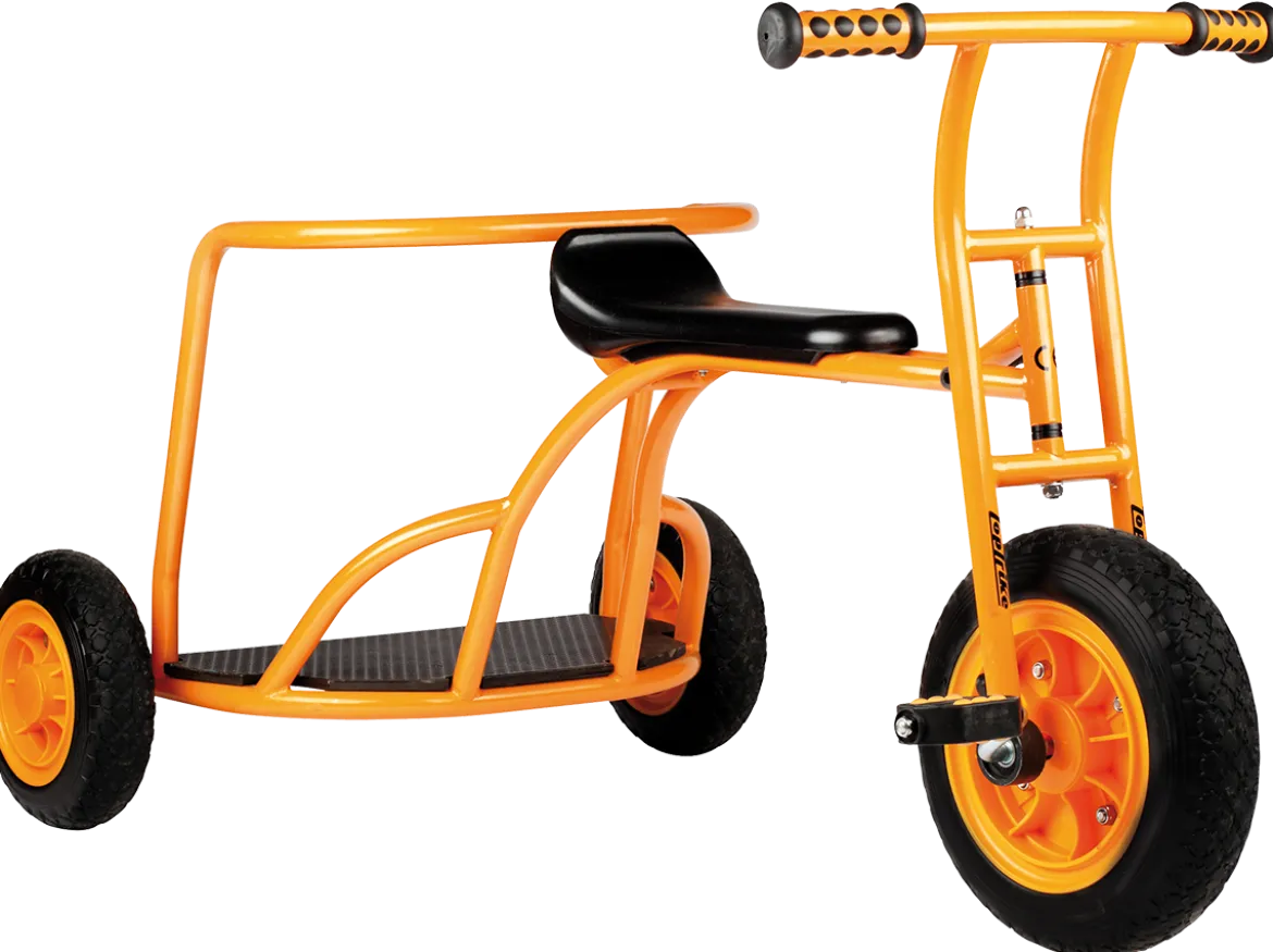 Dreirad-Taxi mit Stehplatz, Express, orange, TopTrike Kinderfahrzeug