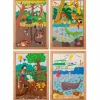 Drunter und drüber Puzzles - 4er Set