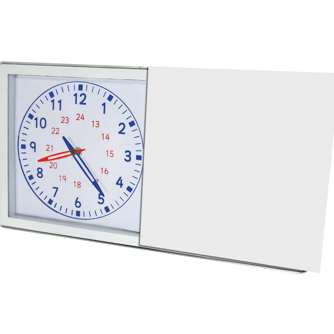Dual Lernuhr analog und digital, 38,5 x 21 x 4 cm, 12/24 h, ab 3 Jahre