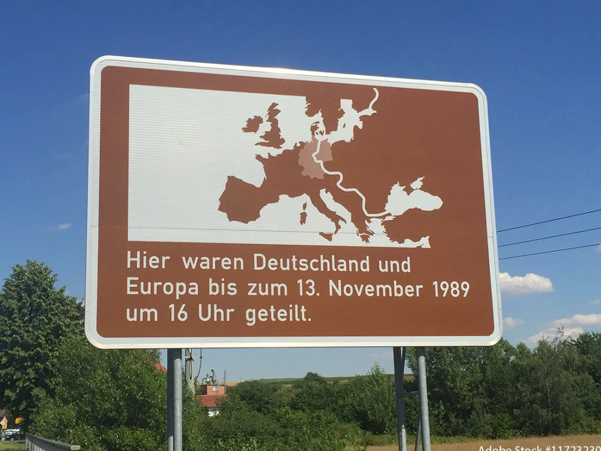 Durch Deutschland ging einmal eine Mauer
