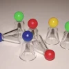 Durchsichtige Spielkegel