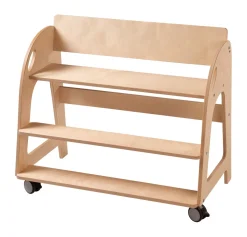 Dusyma Krippenhochbank BxHxT 93 x 80 x 59 cm, Sitzhöhe 56 cm, Birke Multiplex 2-fach lackiert