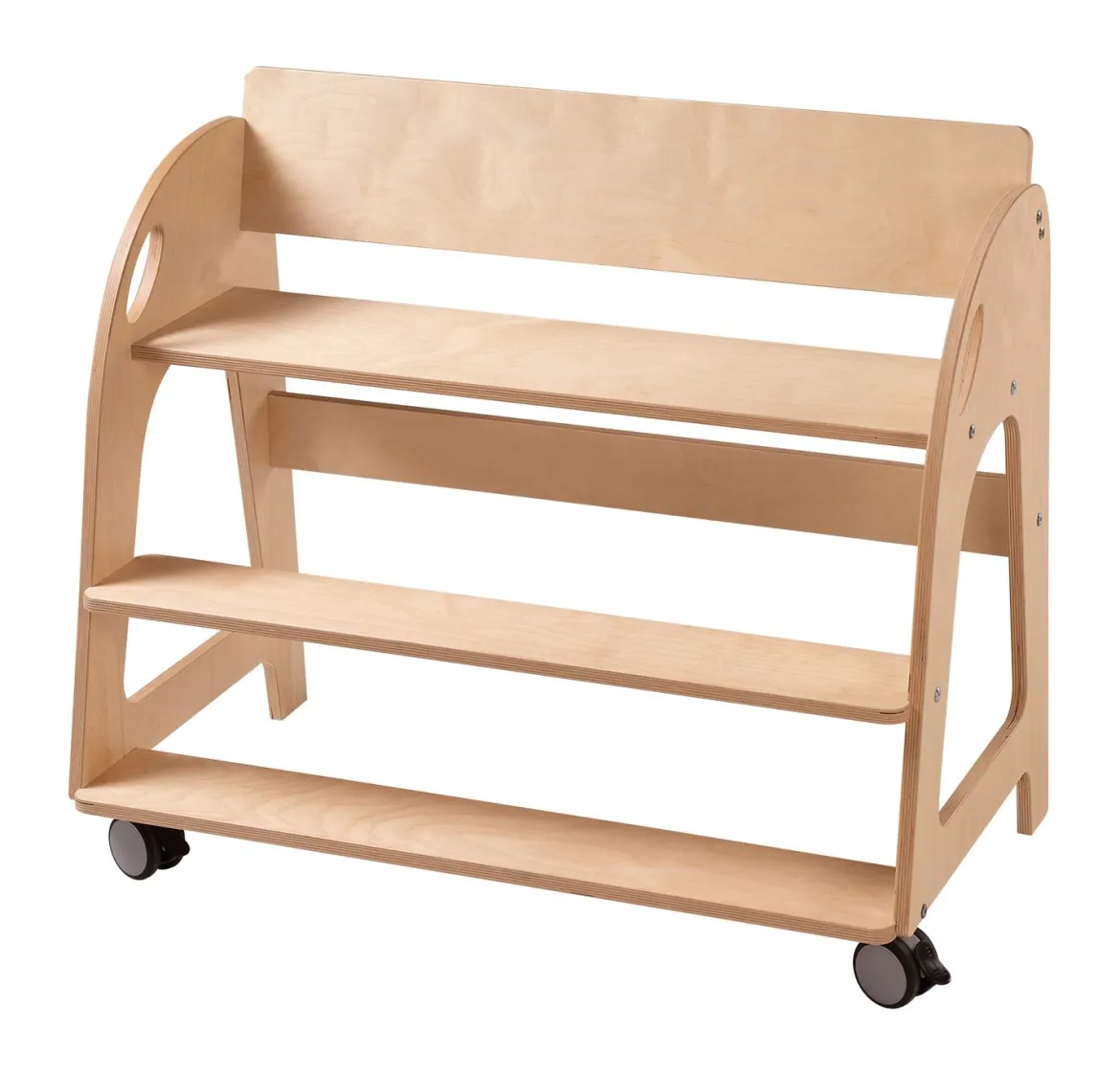 Dusyma Krippenhochbank BxHxT 93 x 80 x 59 cm, Sitzhöhe 56 cm, Birke Multiplex 2-fach lackiert