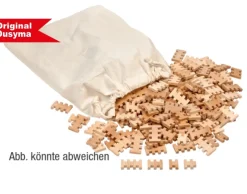 Dusyma-Steckbausteine Holz, 1000 Stück, ab 3 Jahre