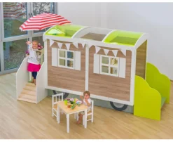 EduCasa Kinder Bauwagen, ab 2 Jahren