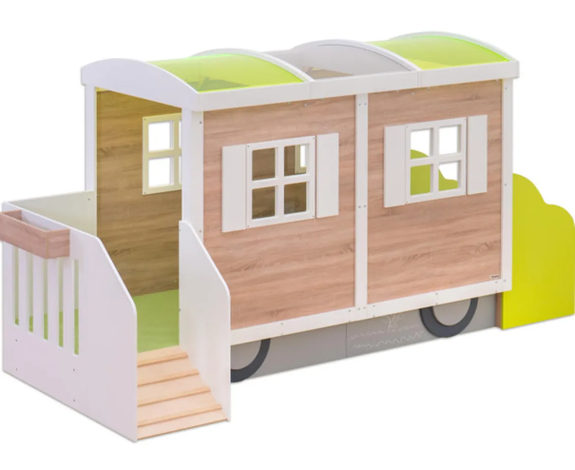 EduCasa Kinder Bauwagen, ab 2 Jahren