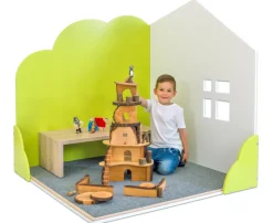 Educasa Spielecke mit Tretford-Teppich, 1-7 Jahre