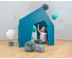 Educasa Spielhaus petrol, 1-7 Jahre