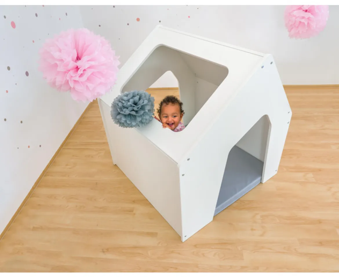 Educasa Spielhaus weiß, 1-7 Jahre