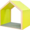 Educasa Spielhaus XXL limette mit Tretford-Teppich, 1-7 Jahre