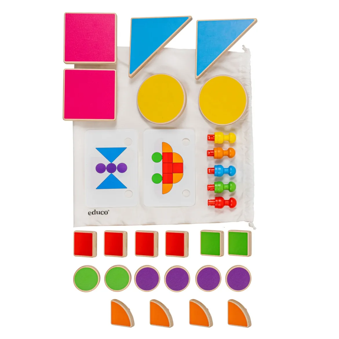 Educo GRID Mosaik Spielset