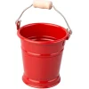 Eimer aus Metall mini rot ab, 2 Jahre