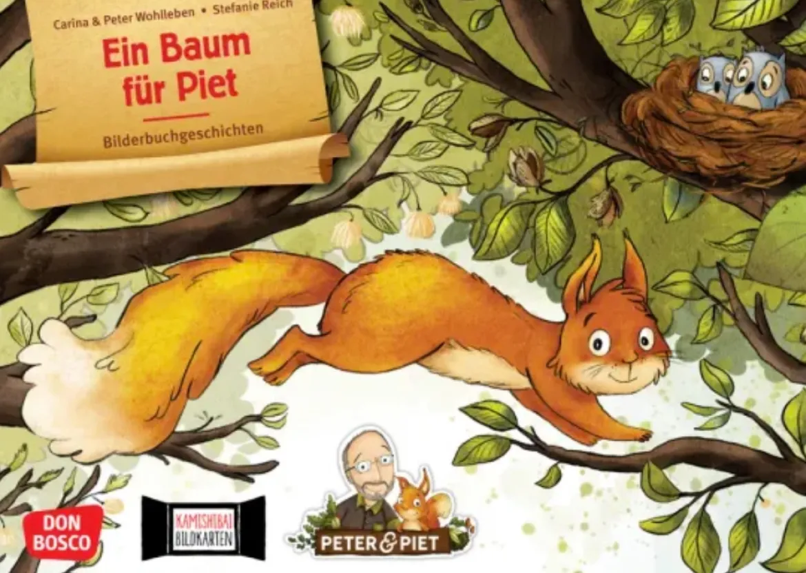 Ein Baum für Piet. Kamishibai-Bildkartenset, ab 2 Jahre