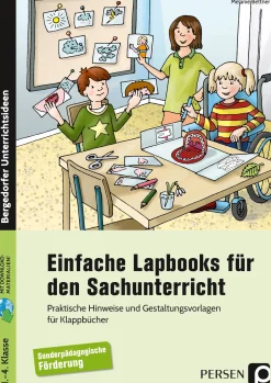 Einfache Lapbooks für den Sachunterricht, Buch, 1. bis 4. Klasse