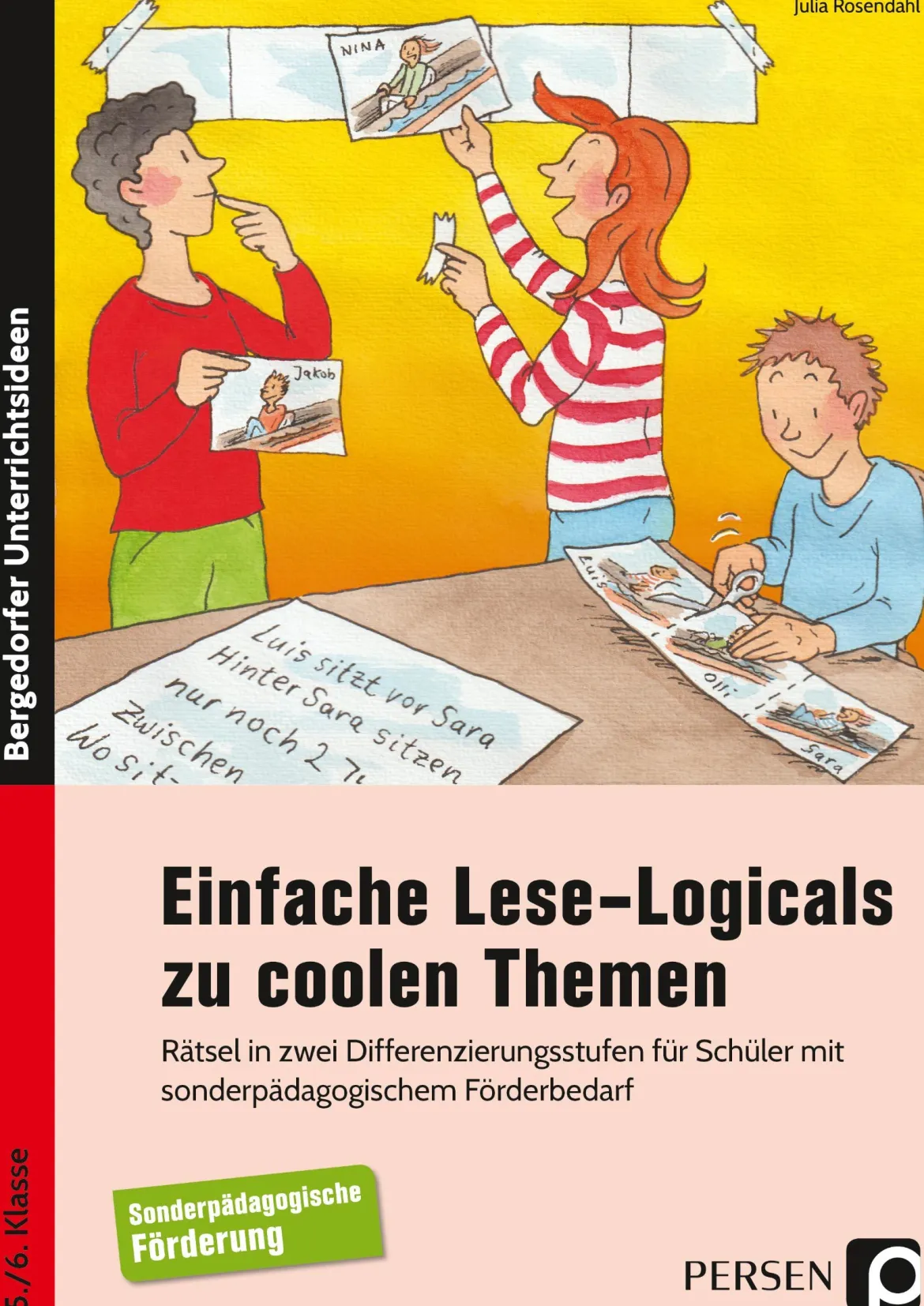 Einfache Lese-Logicals zu coolen Themen, Buch, 5. und 6. Klasse